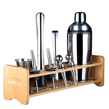 Load image into Gallery viewer, Shike Cup Cocktail Shaker Stainless Steel Hand Shake Shaker Tea Shop Snow Grams Pot Bar Tool Set Wine Bottle Cocktail Shaker
