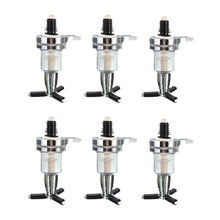 Load image into Gallery viewer, 6Pcs Bar Butler Wall Mounted Replacement Nozzle Shot Dispenser for Revolving Liquor Caddy Bottle Holder
